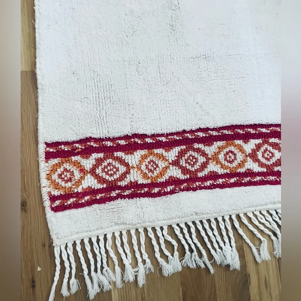 Dena Home Cotton Bath Math Rug 20” x36”